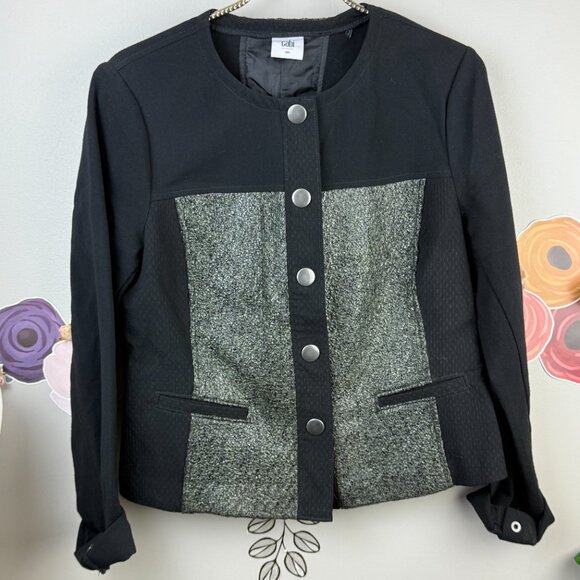 CAbi Media Cropped Jacket - Size - Small - Picture 1 of 6